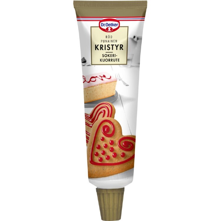 Dr. Oetker Red Sugar Coating 125 g