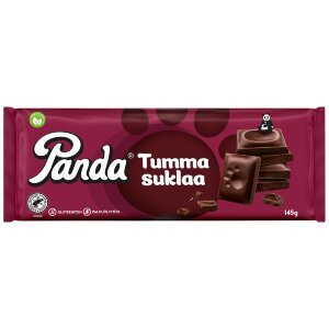 Panda Dark Chocolate Bar 145g