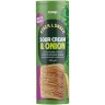 Coop Sour cream and onion flavored snacks tube 170 g