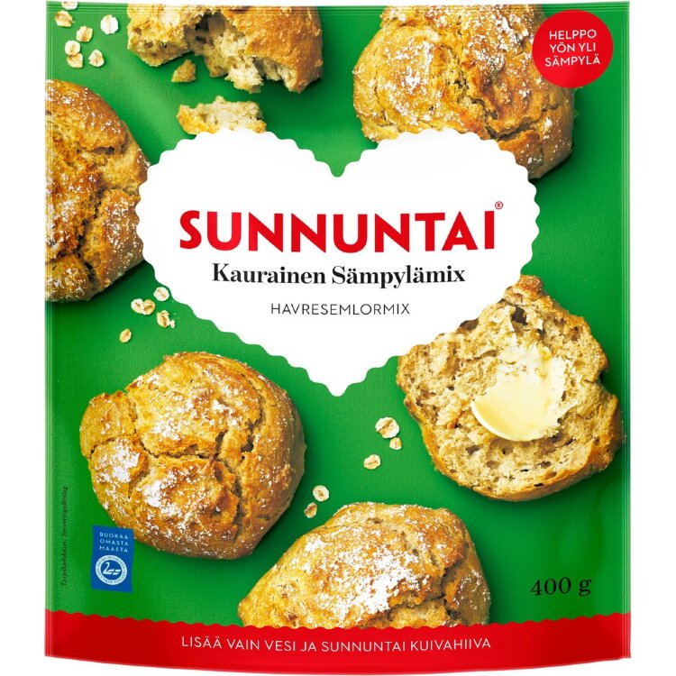 Sunnuntai 400g Oat Roll Mix