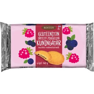 Rosten Gluten-Free Filled Biscuit Queen 140 g