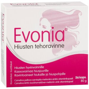 Evonia Hair Intensive Nutrient Camelina Vitamin Capsule 56 Capsules