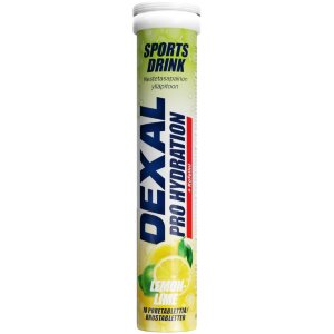 Dexal Pro Hydration Lemon-Lime-Caffeine Effervescent Tablets 18 pcs Dietary Supplement