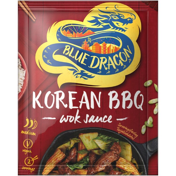 Blue Dragon Korean BBQ Wok Sauce 120g