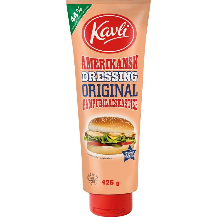 Kavli American Dressing Original Hamburger Sauce 425g