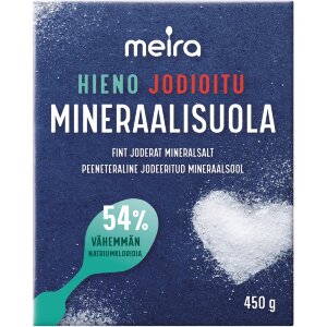 Meira Mineral Salt Fine Iodized 450g
