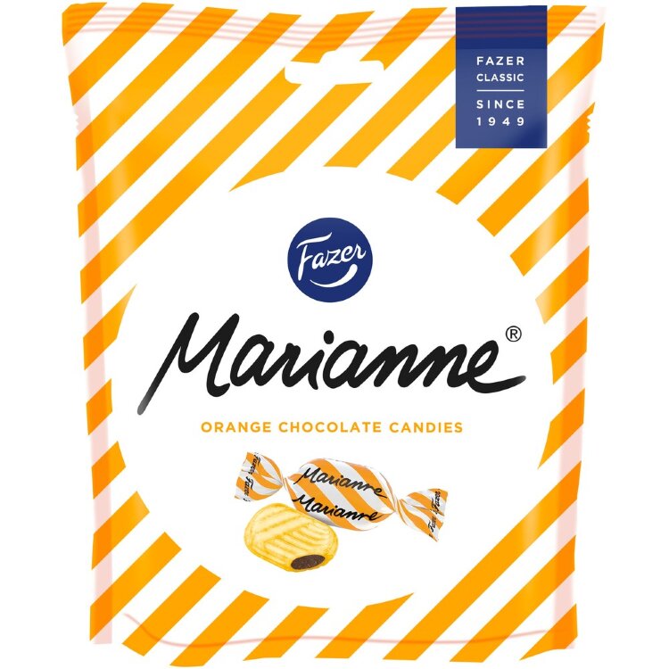 Fazer Marianne Orange Candy Bag 220g