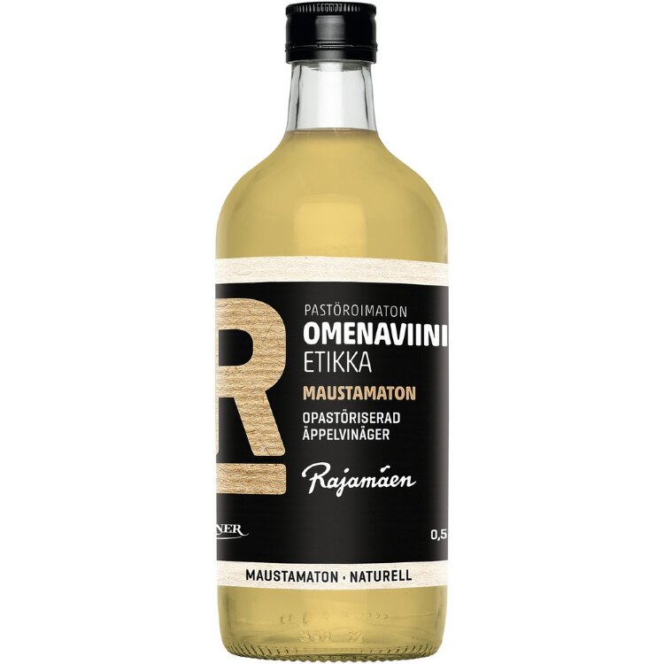 Rajamäen 0.5l Unpasteurized Apple Cider Vinegar