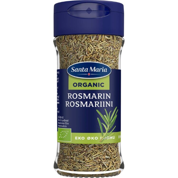 Santa Maria Rosemary Organic, jar 19g