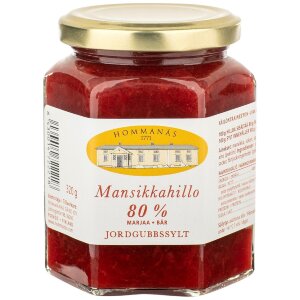 Hommanäs Strawberry Jam 80% 320 g