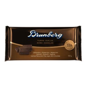 Brunberg Dark Chocolate Lactose-Free 150g