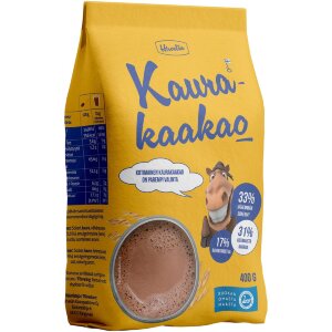 Hirvelän Oat Cocoa 400g