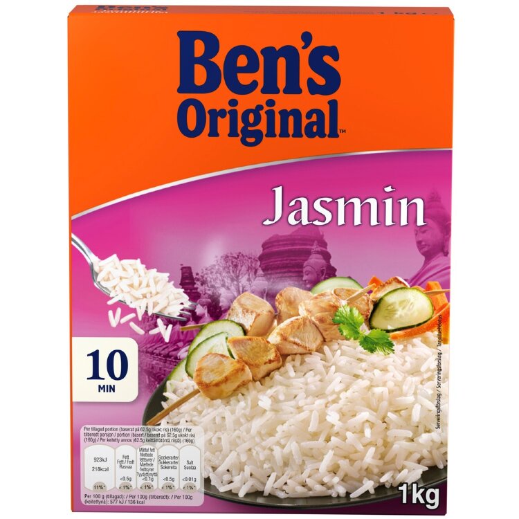 Ben's Original Jasmine Rice 1kg