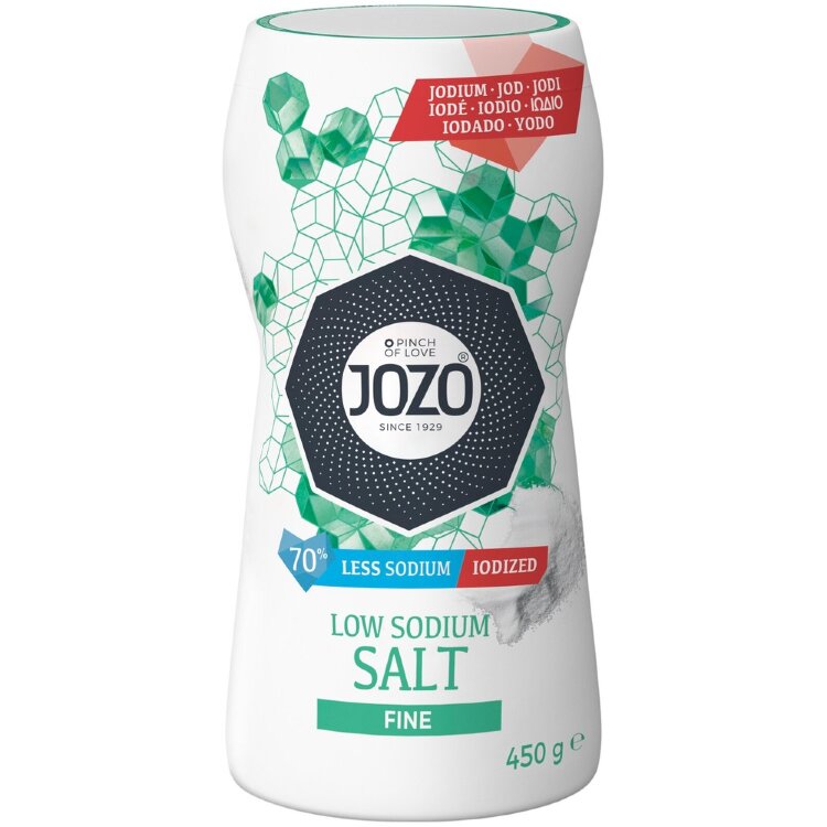 Jozo 450g Fine Salt 70% Less Sodium Shaker