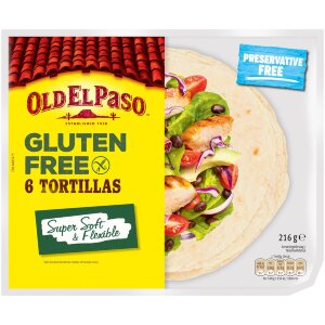 Old El Paso 6pcs/216g Gluten-Free Tortillas
