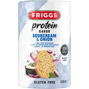 Friggs Protein Cake Sourcream & Onion 125g