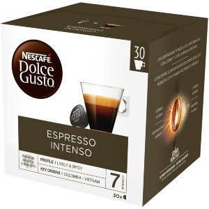 Nescafé Dolce Gusto 30caps/210g Espresso Intenso Coffee Capsule
