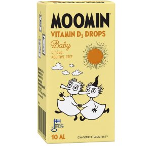 Moomin Vitamin D Drops 10 μg 10 ml