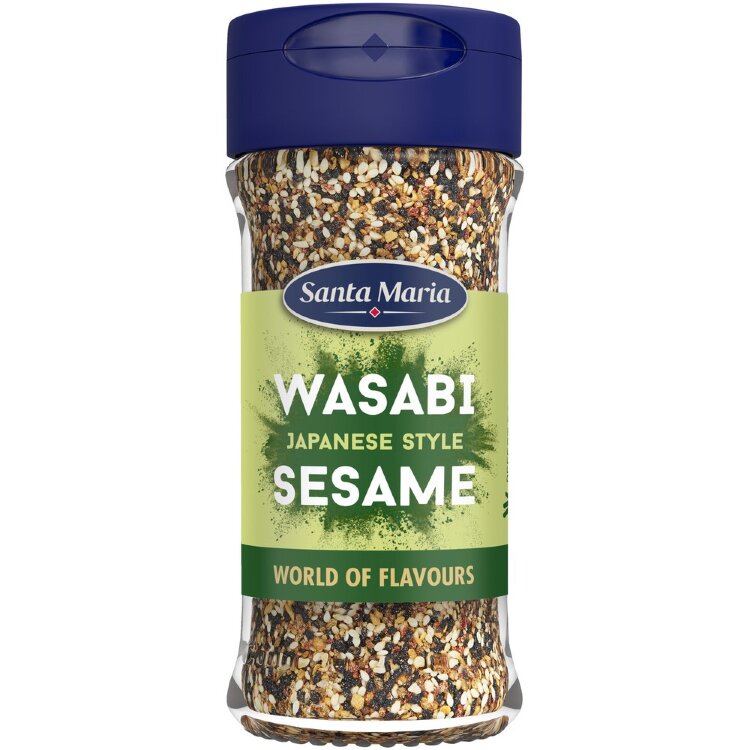 Santa Maria Japanese Wasabi Sesame Spice Mix, Jar 44g