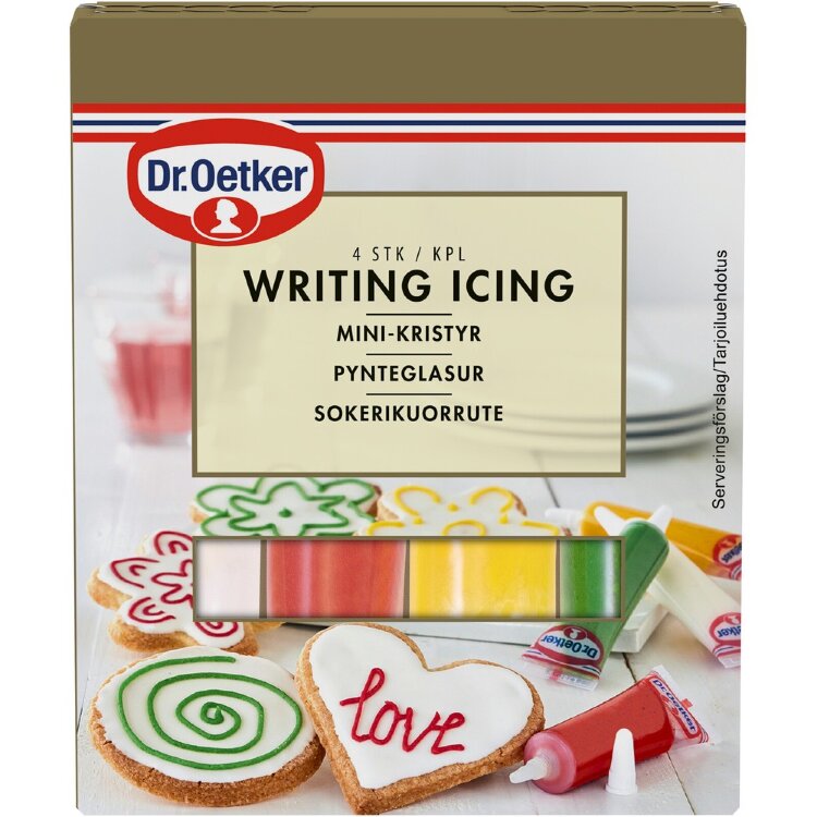 Dr. Oetker Sugar Icing (4x17g) 68g