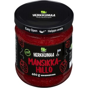 Herkkumaa Strawberry Jam 460g