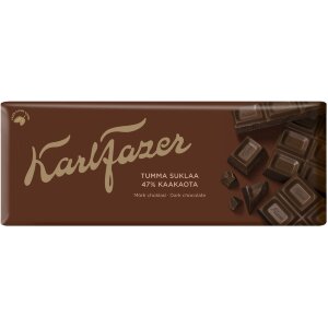 Karl Fazer Dark Chocolate Bar 180g