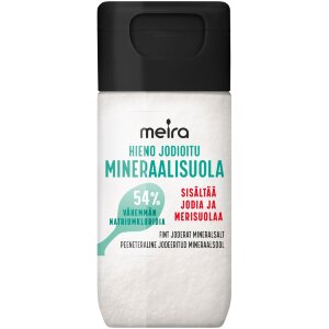 Meira Mineral Salt Fine Iodized 80g