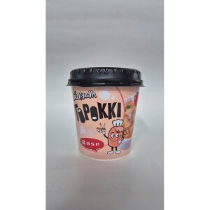 SamSam Topokki Rose Korean Rice Cake In Tomato-Flavored Sauce 120g