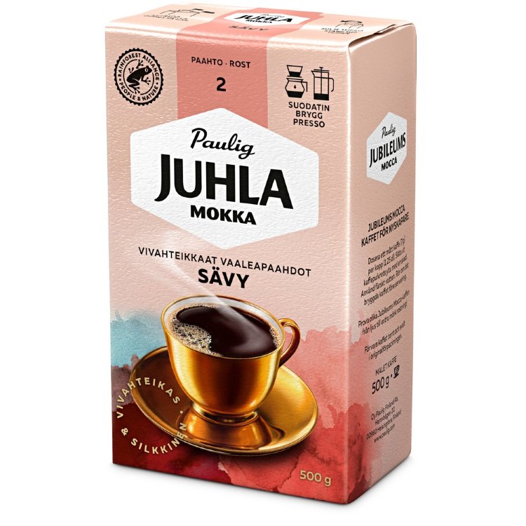 Paulig Juhla Mokka Shade Filter Grind Coffee 500g
