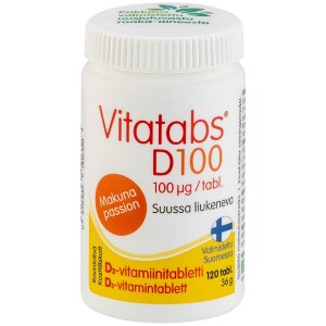 Vitatabs D 100 Passion D3 Vitamin Tablet 120 Tabs