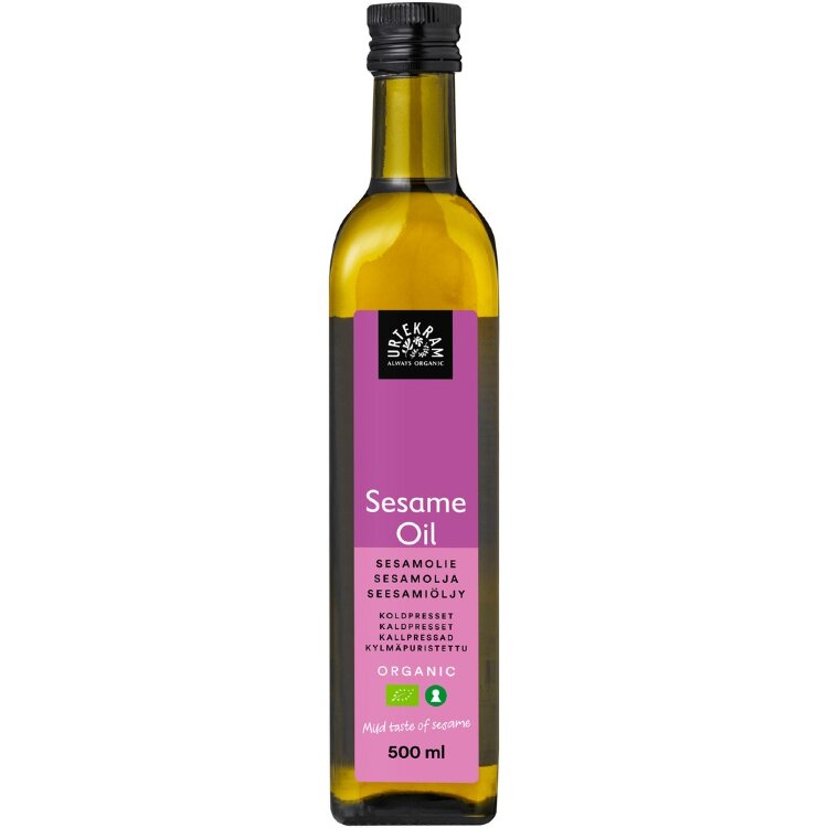 URTEKRAM Organic Cold-Pressed Sesame Oil 500ml