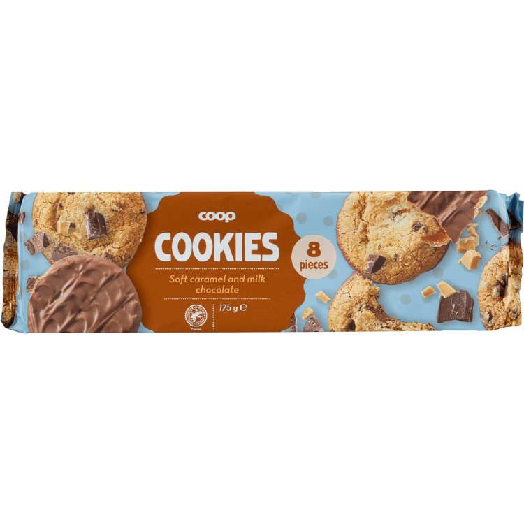 Coop Caramel Cookie 175 g