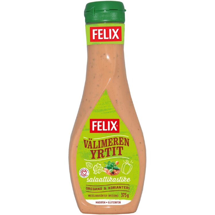 Felix Mediterranean Herbs Salad Dressing 375g