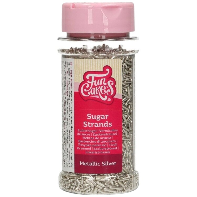 Funcakes Silver Sprinkles