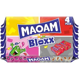 MAOAM Bloxx 4 Pack 88g Fruit Toffee