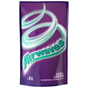Airwaves Cool Cassis Chewing Gum 29g