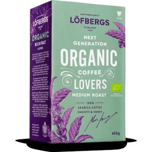 Löfbergs Organic Medium Roast 450g Organic Coffee