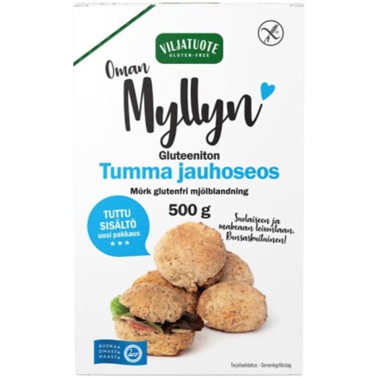 Virtasalmi Grain Product Dark Gluten-Free Flour Mix 500g