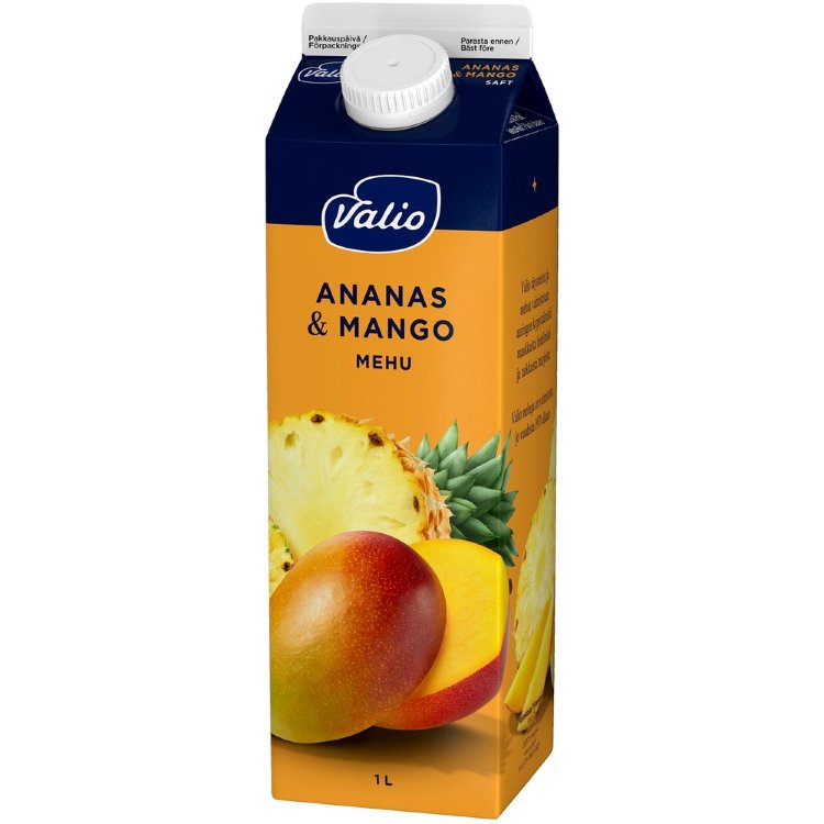 Valio Pineapple-Mango Juice 1 l
