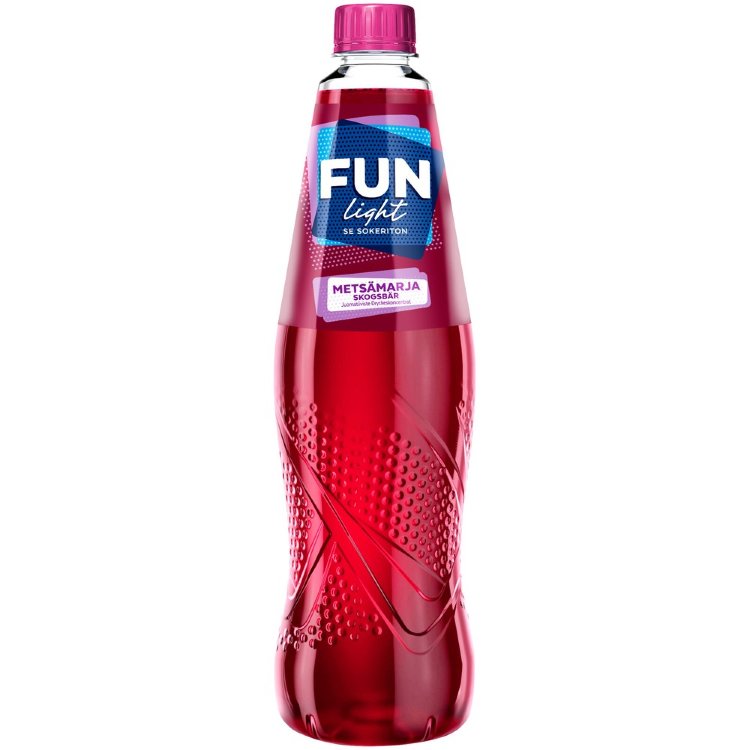FUN Light Forest Berry Flavored Drink Concentrate 0.5l
