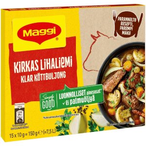 Maggi 150g Clear Meat Broth 15 Cubes