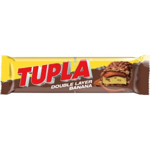 Tupla Double Layer Banana Chocolate Bar 48g