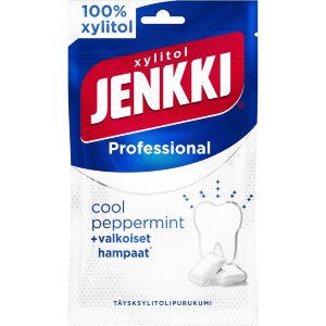 Jenkki Professional Cool Peppermint Full Xylitol Chewing Gum 80g