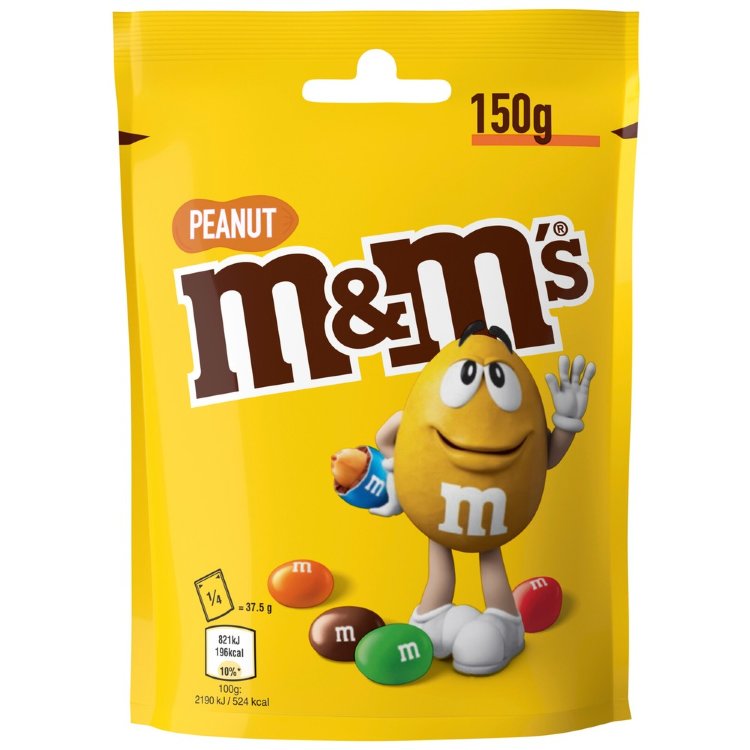 M&M's Peanut Milk Chocolate 150g