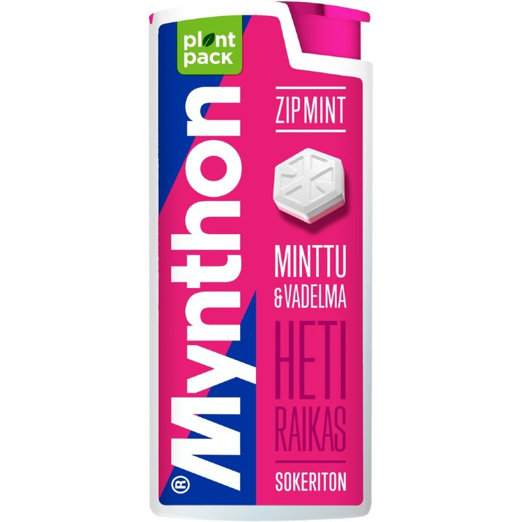 Mynthon Zip Mint Raspberry Lozenge 30g