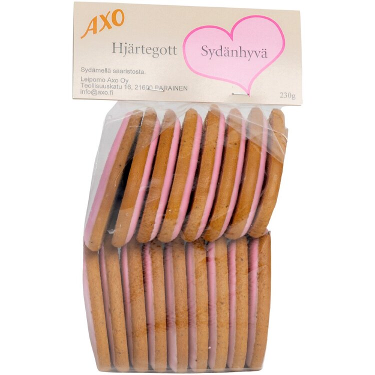 Bakery Axo Heartgood Gingerbread Red 230g