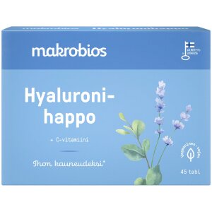 Makrobios Hyaluronic Acid + Vitamin C 23g 45 Tablets