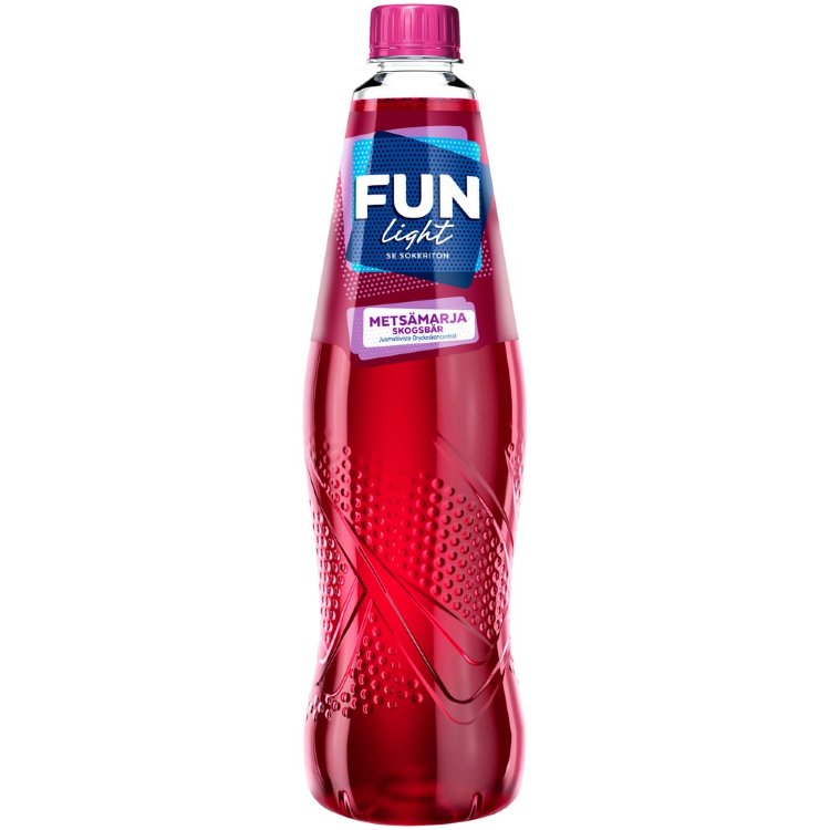 FUN Light Forest Berry Flavored Drink Concentrate 1.0l