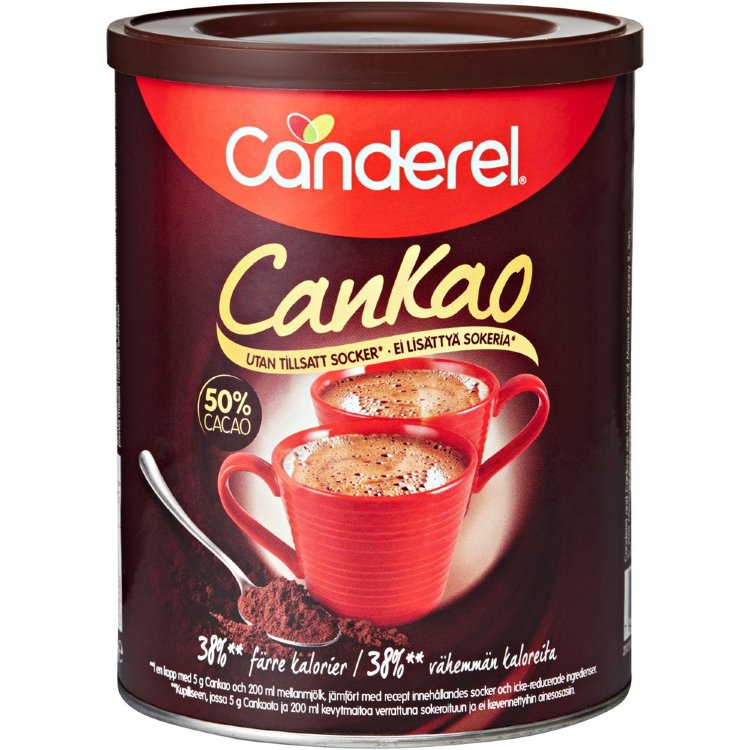 Canderel Cankao Cocoa Drink Powder Unsweetened 250g