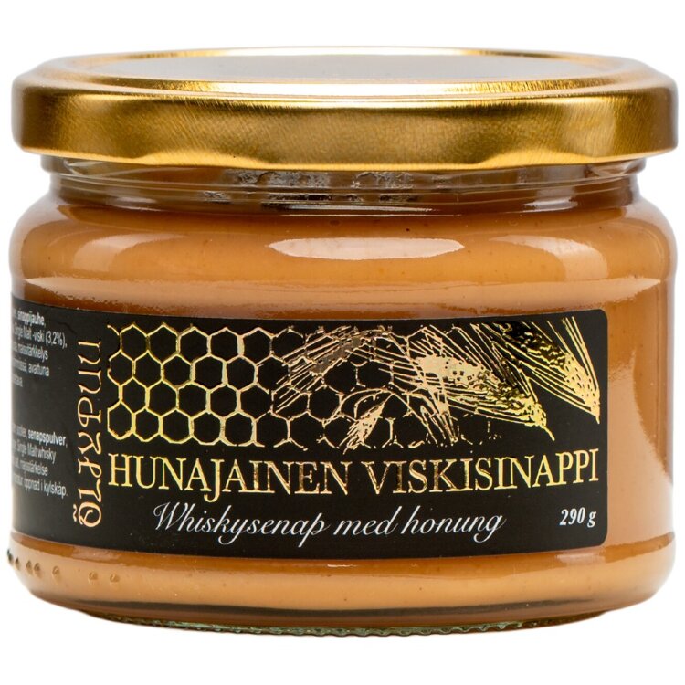 Oljypuu Honey Whisky Mustard 290g